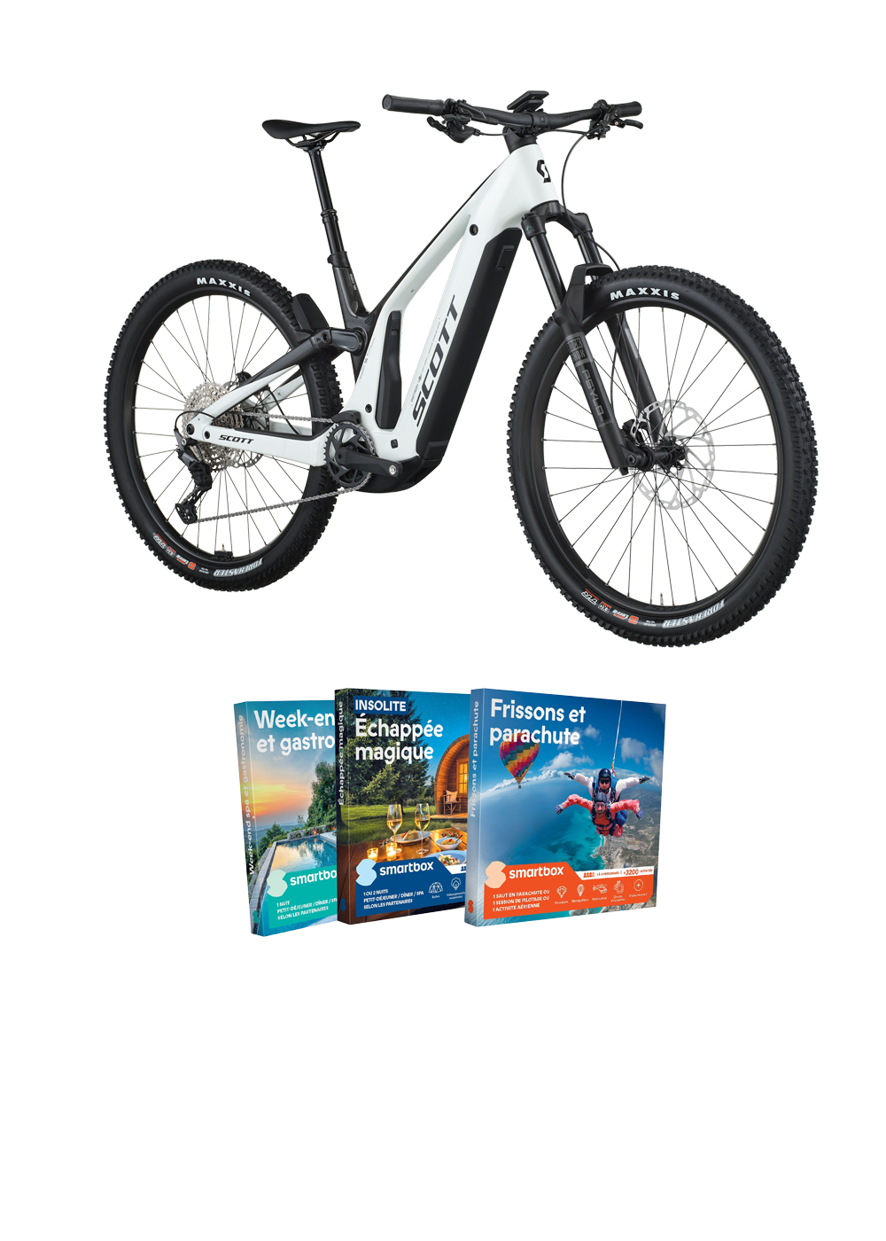 Vélo électrique SCOTT et coffrets Smartbox à gagner